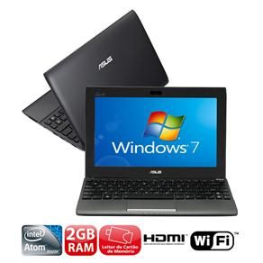 Netbook Asus 1025C-GRY031S com Intel® Atom™ N2600, 2GB, 320G