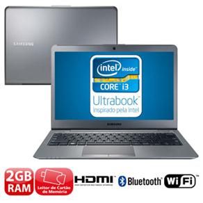 Ultrabook Samsung 530U3C-AD2 com Intel® Core™ i3 3217U, 2GB,