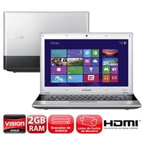 Notebook Samsung RV415-CD3 com AMD E-300 Dual Core, 2GB, 320