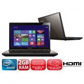 Notebook Lenovo G480 IMR com Intel® Dual Core, 2GB, 320GB, G