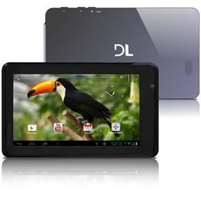 Tablet Smart DL HD7 com 4GB, Wi-Fi, Tela 7", Câmera 2MP, Cab